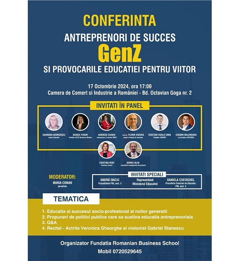 Antreprenori de succes, Gen Z și provocările educației pentru viitor ...